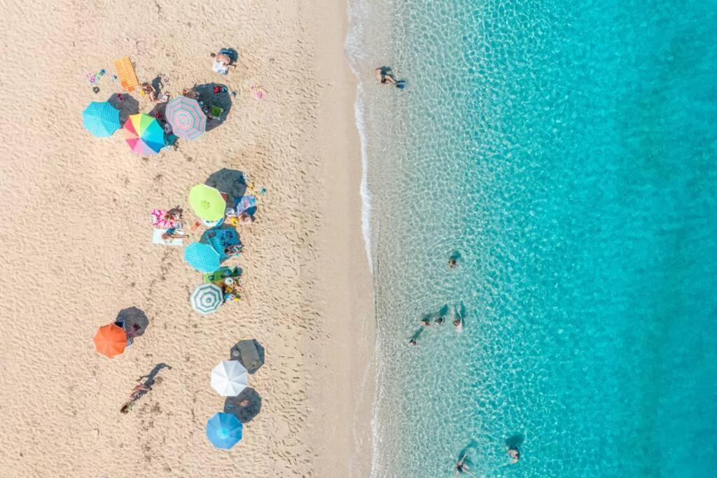 The Wave Twin Villa 1 Kathisma Beach Lefkada Exterior foto