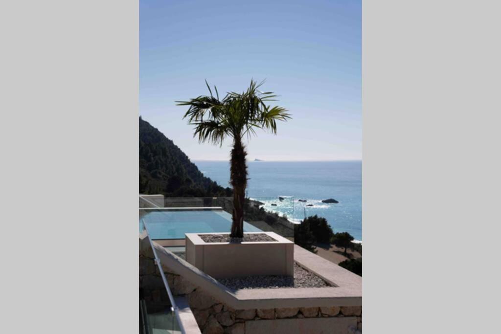 The Wave Twin Villa 1 Kathisma Beach Lefkada Exterior foto