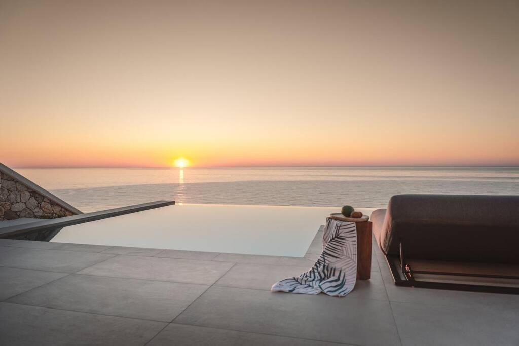 The Wave Twin Villa 1 Kathisma Beach Lefkada Exterior foto